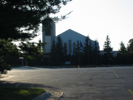 Crest Drive-In Theatre - Now A Church - Photo From Water Winter Wonderland